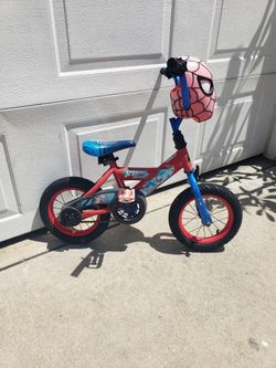 Kids Spiderman Bike