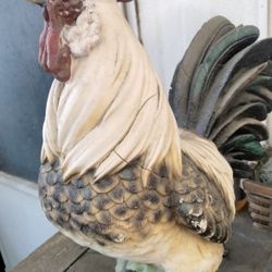 Vintage Rooster Statue