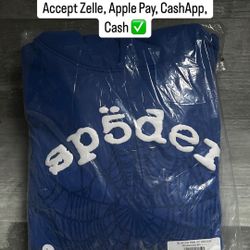 SP5DER Hoodie “OG Web V2” Size L (Check Description)