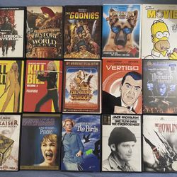 Film Collection—DVD And VHS, Great variety!