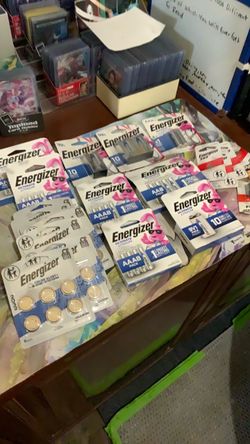 Energizer Ultimate Lithium Battery Bundle 18+ packs AA AAA 9V 2032 New Unopened