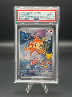 Chimchar 041 Promo First Partner PSA 10 Pokemon