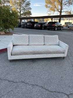 Modern Light Gray Sofa ( Can Deliver For $10 )