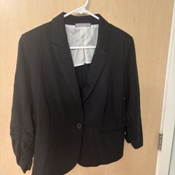 Olivia Moon Black Blazer 