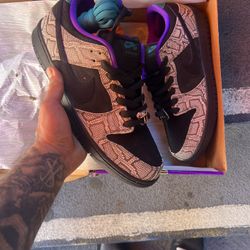 Sz 11 & 12M  Nike SB Dunk Low Dashawn Jordan Copperhead