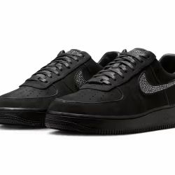 Size 11 Nike Air Force 1 Luxe Ja Morant Swarovski Blk/Metallic Silver IQ9772-001