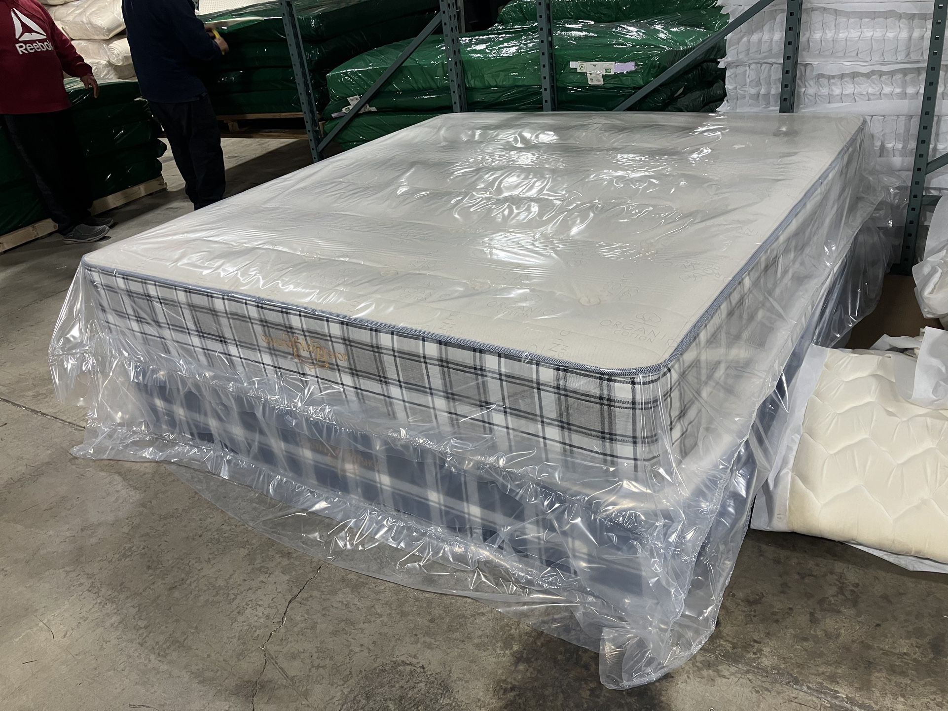 Mattresses Boxprings & Metal Frame New In Plastic. All Sizes Available. Good Quality Affordable Prices. Twin Mattress At $99. Hablamos Español.