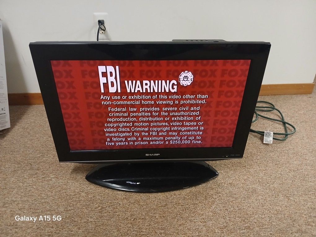 Sharp Lcd Hd Tv Dvd Player 