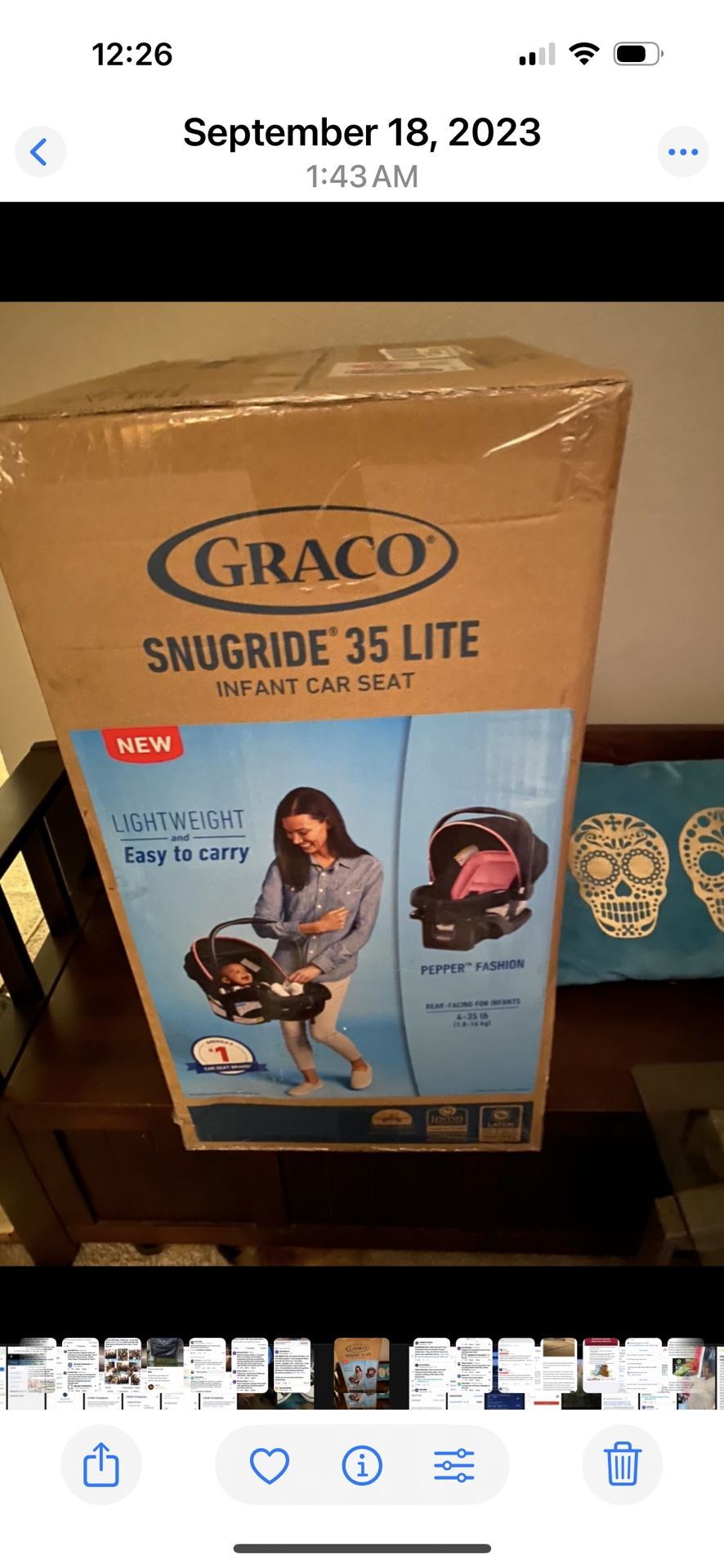 Car Seat $10