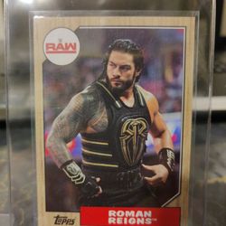 2017 Topps Roman Reigns Card Number 30
