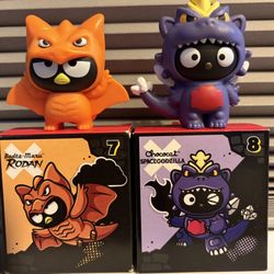 2026 McDonald's Happy Meal Hello Kitty x Godzilla Toys #7 Rodan & #8 SpaceGodzilla NIB