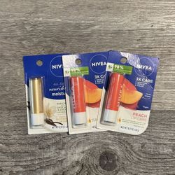 Nivea Lip Care $2 Each 