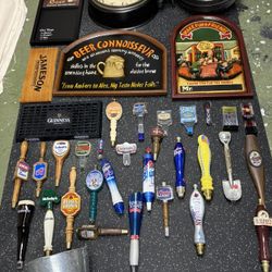 Bar Taps  & Miscellaneous Signs. 