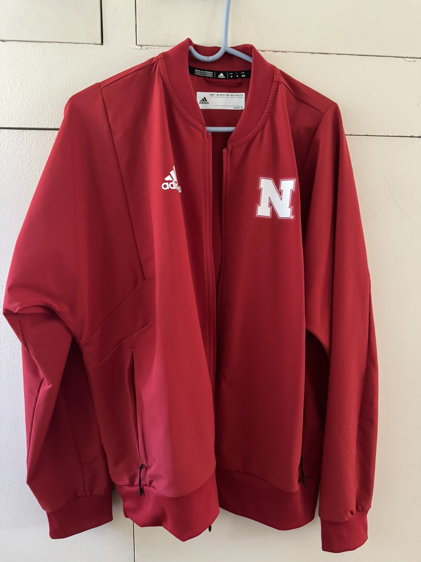 Adidas Nebraska Jacket - Men’s Medium