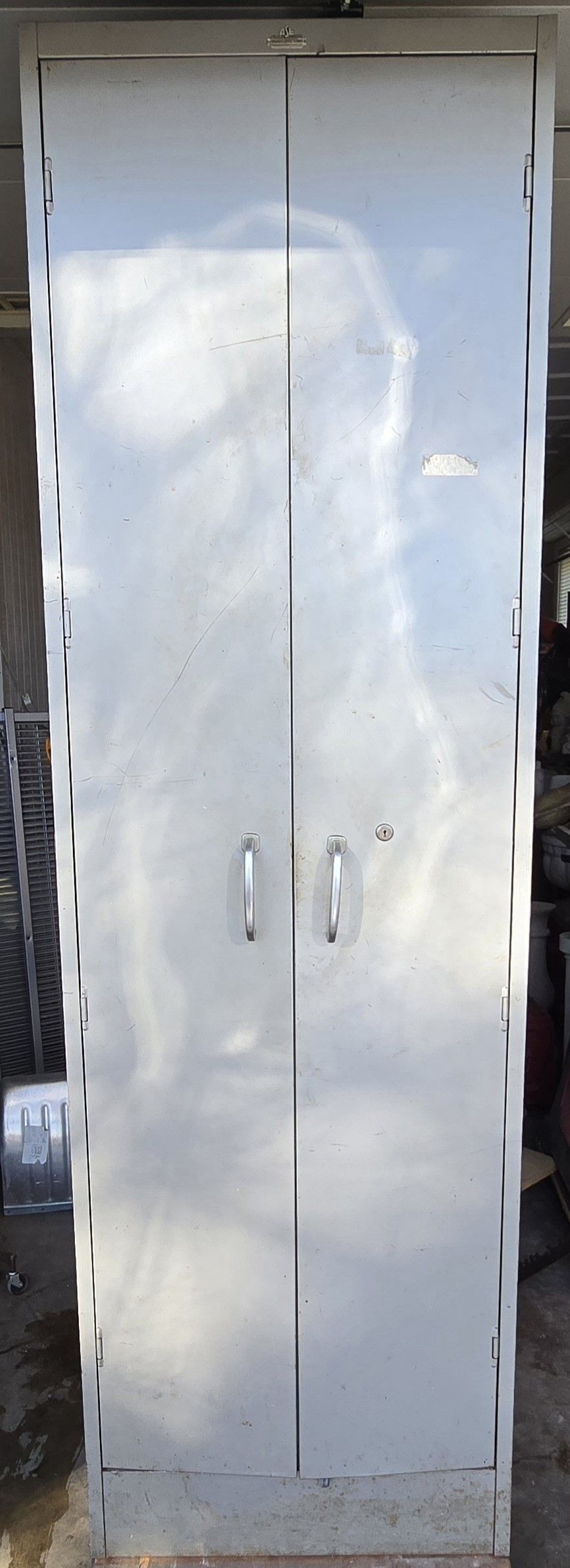 Tall Metal Garage Cabinet ($150)
