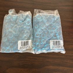 100 JABO lot of two ice blue gems, vases bowls, aquarium