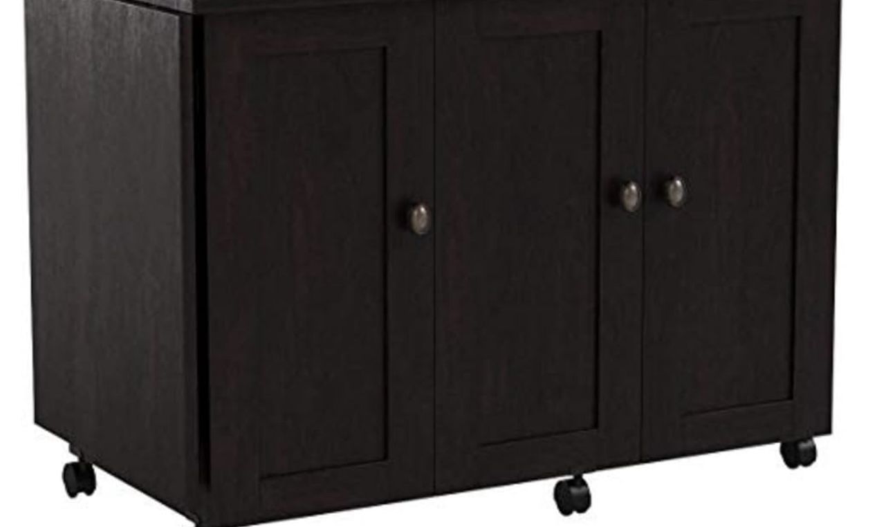 Craft & Sewing Table With Storage