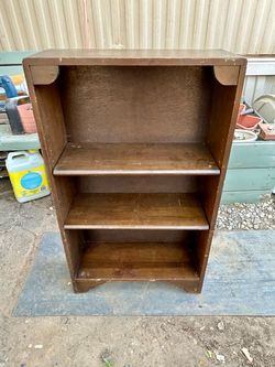 Wooden Bookcase with 3 Shelves