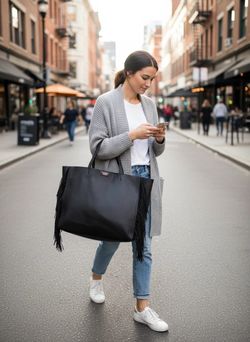 Victoria's Secret Black Tote