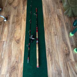 Vintage Rod And Reel Combo