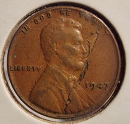 1947 wheat penny not free