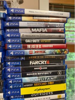 PlayStation 4 PS4 Games $10-25 Each