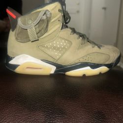 Travis Scott Jordan 6 Olive (Size 9.5)