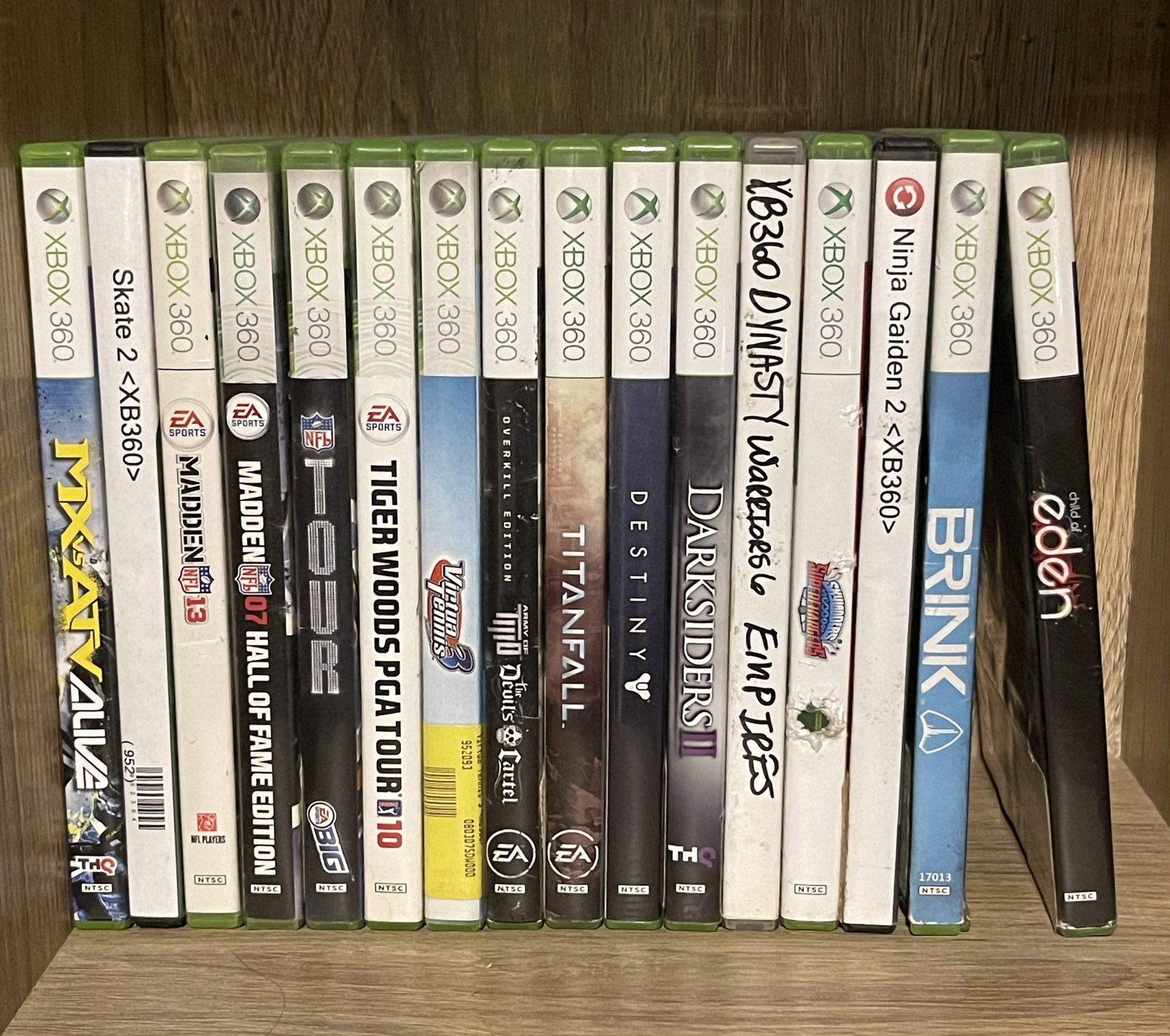 Xbox 360 Games $5 Each