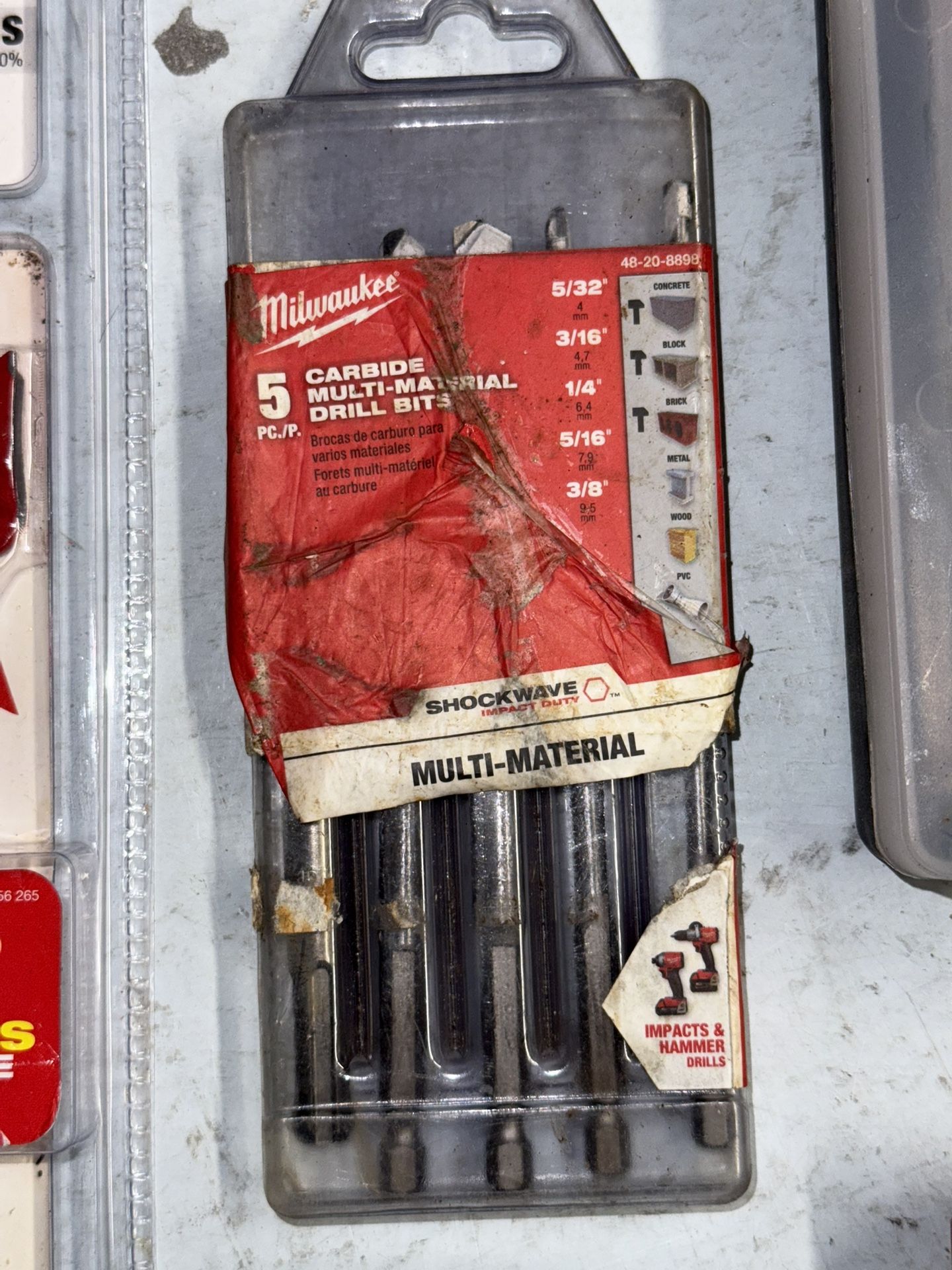 Milwaukee Carbide Drill Bits “Multi-Material”