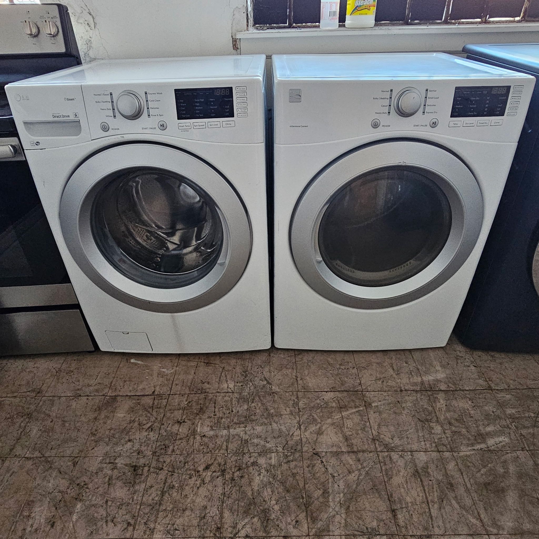 LG Washer And Gas Dryer 