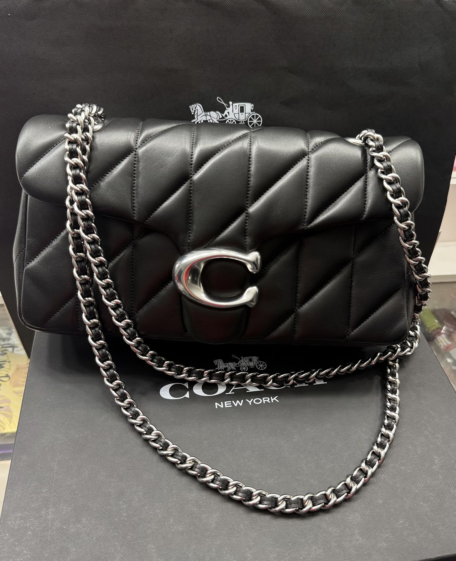 Coach Shoulder Bag Tabby 26 With Pillow Quilting