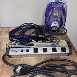 ⚡️ Monster Power HTS 1000 MKII + Monster THX Cables + Fiber Optic Cable (Set)