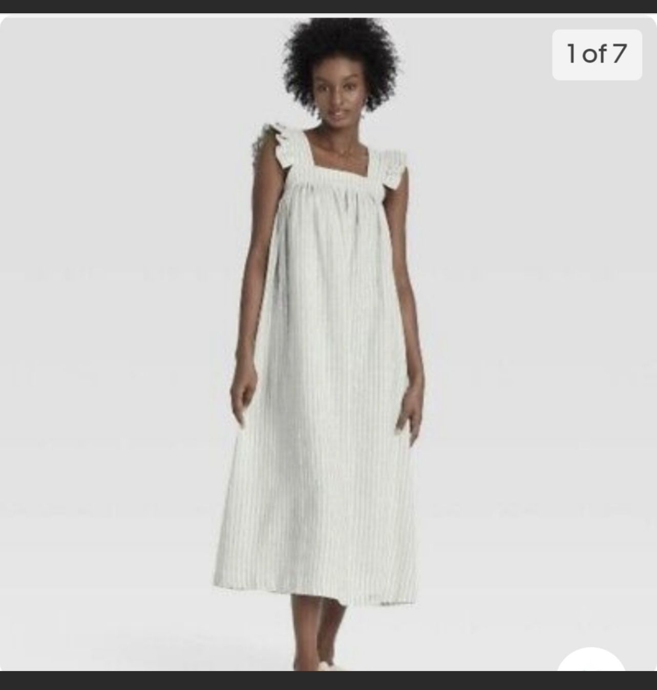 A New Day Vertical Striped Dress XL