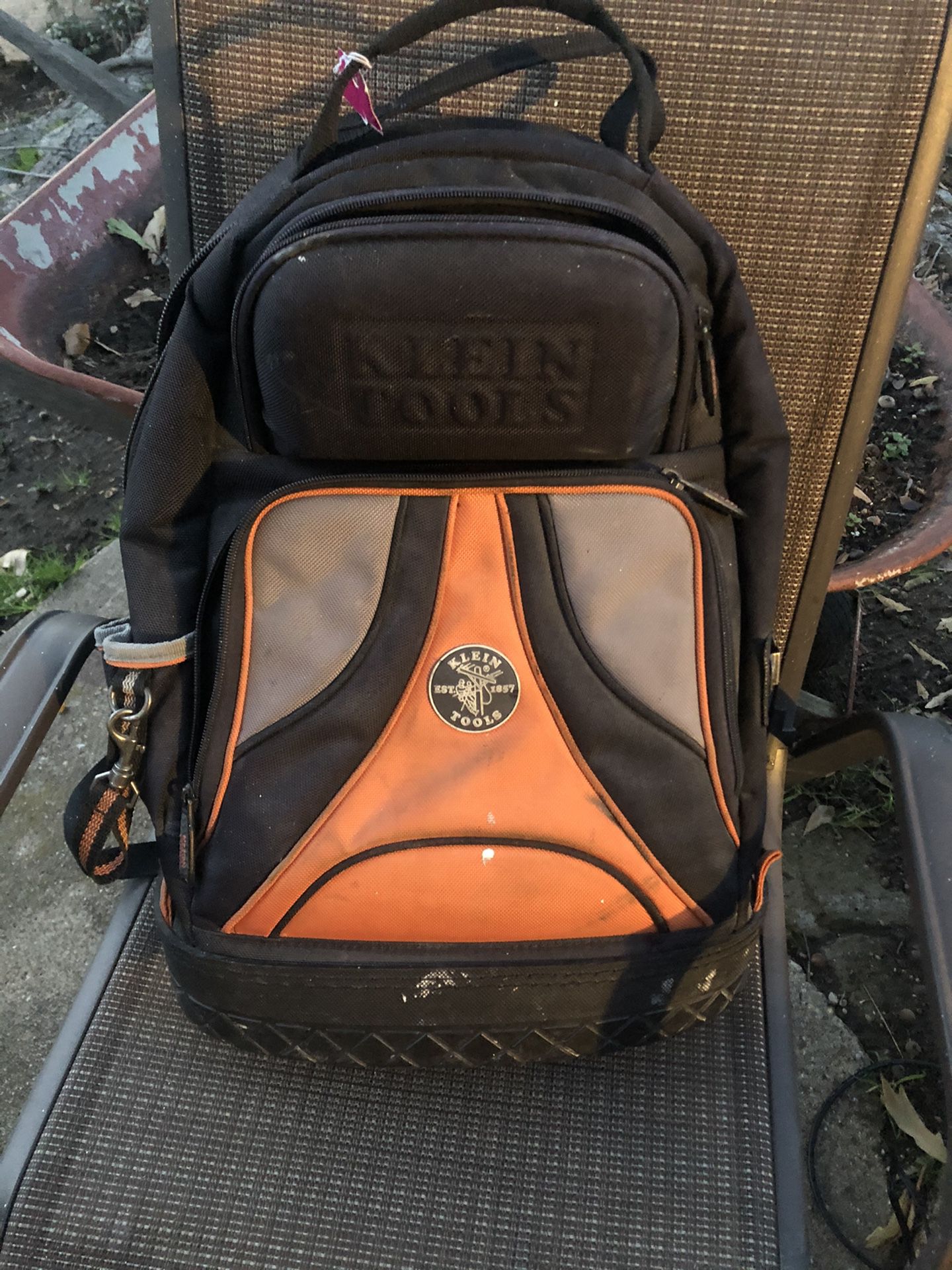 Klein backpack with laptop case