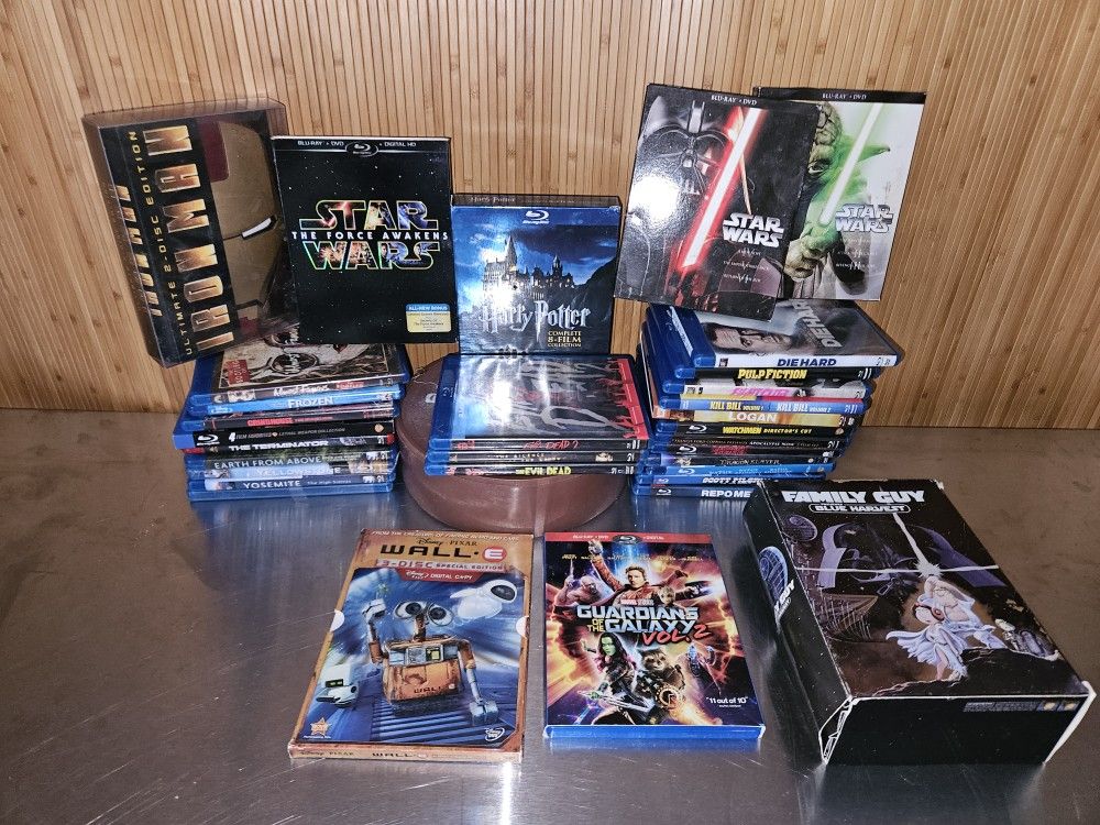π¬ Huge Blu-ray Collection β 33 Movies / Big Titles / Complete Sets