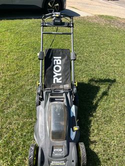 Ryobi electric lawnmower