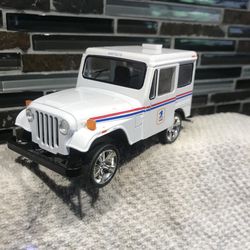 US Mail Pull Back and go Jeep doors that open