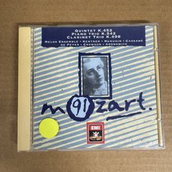Wolfgang Amadeus Mozart Mozart: String Quartets No. 13, 17 & 19 cd 