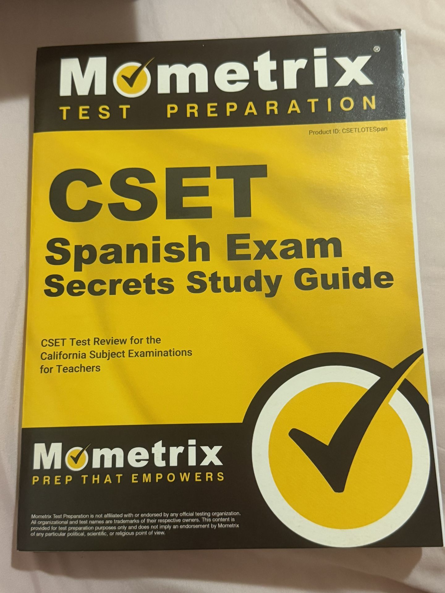 CSET Spanish Study Guide And Practice Question Books