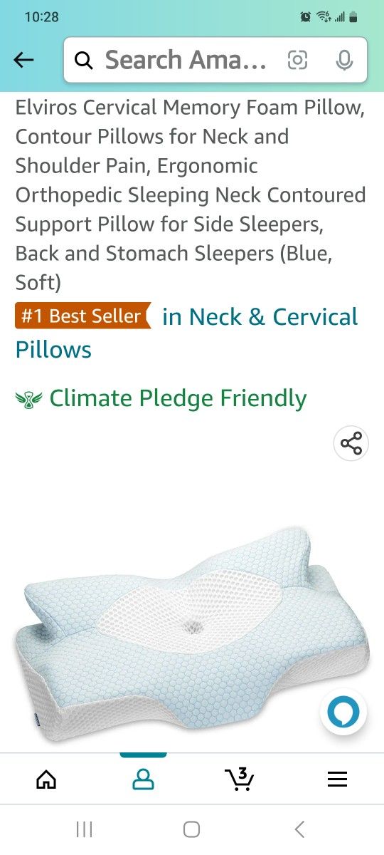 Pillow New Factory Vacuum Packed.