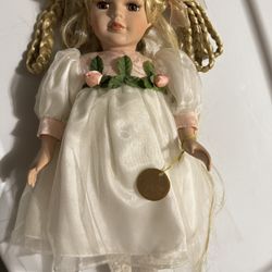 Vintage Porcelain Doll