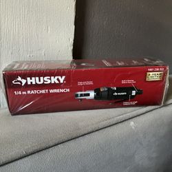 HUSKY 1/4 IN RATCHET WRENCH (NEW  )