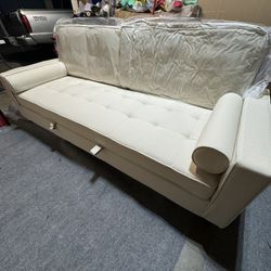 Beige Sofa Bed Brand New Couch 🛋️ 