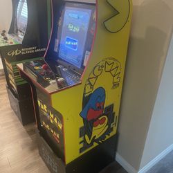 2 For 1 Arcade Video Game Consoles - Includes Booster Stands 