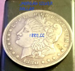 1880 CC, MORGAN SILVER 