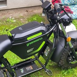 Greenworks 60v Mini Bike 