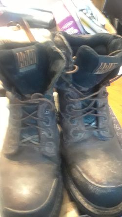 Boots steel toe name ariat size 10