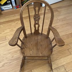 Toddler Wooden Rocking Chair