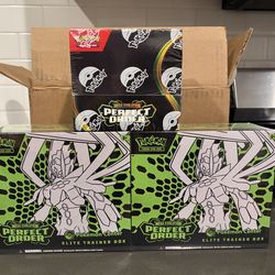 Pokémon Perfect Order PC ETB/Booster Box
