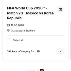 WORLD CUP TICKETS!! Mexico Games Available! 